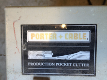 Porter Cable Production Pocket Cutter Model 552