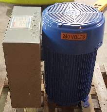  30HP Largest / 90HP Total Load Rotary Phase converter 230V Input,100 AMP Req.,