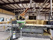 Biesse Skill 4x8 NBC  Flat Table CNC Router Feed Through Cell 