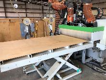 Biesse Skill 4x8 NBC  Flat Table CNC Router Feed Through Cell 