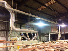 NORDFAB C-8000 CYCLONE COLLECTOR WITH NORDFAB CPS-20-9 AFTER FILTER