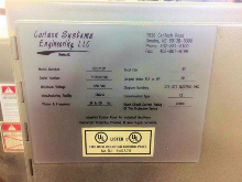 CARLSON SYSTEMS SERIES 2000 DOOR PINNER CLAMP