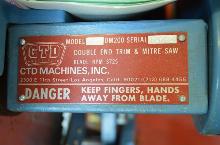 CTD CM 200R DOUBLE MITER SAW