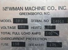 NEWMAN S-282 ROUGHING PLANER DOUBLE SIDED