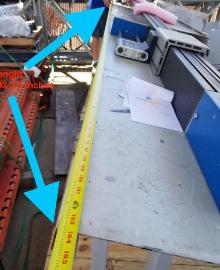 OMGA T421 PUSH FEED OPTIMIZING SAW 