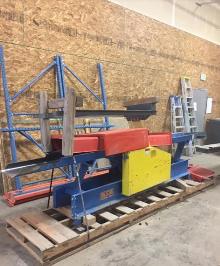WEST SALEM 1012HTH Horizontal Grinder with infeed conveyor