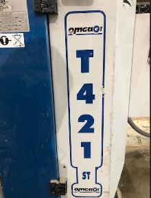 OMGA T421 PUSH FEED OPTIMIZING SAW 