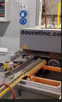 DOUCET MFE 150 LATERAL CHAIN INFEED 