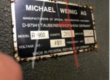 WEINIG RONDAMAT R 960 PROFILE TOOL GRINDER WEINIG RONDAMAT R 960 PROFILE TOOL GRINDER