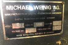 WEINIG U23E MOULDER THROUGH FEED