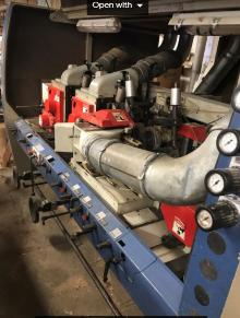 WEINIG H23C/004 JOINTED THROUGHFEED MOULDER