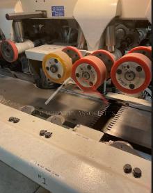 SCMI TOPSET XL THROUGH FEED MOULDER WITH SCMI 746 PROFILE GRINDER