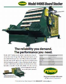 PENDU 4400 HD AUTOMATIC BOARD STACKER