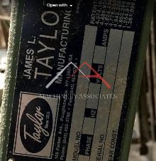 TAYLOR 8.5-6 CLAMP CARRIER FOR GLUED PANELS