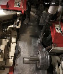 WEINIG H23C/004 JOINTED THROUGHFEED MOULDER