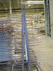 Cefla Spray finishing line with Flash and UV ovens