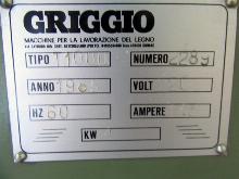 Used Griggio T-1000 Shaper Used Griggio T-1000 Shaper