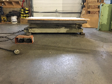 Southworth 4000 Pound Electric Scissor Lift Material Lift Table   23x53   48x54