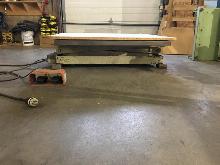 Southworth 4000 Pound Electric Scissor Lift Material Lift Table   23x53   48x54
