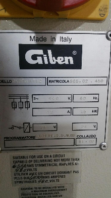 Giben model Starmatic with a 100mm cutting height
