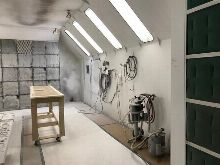 AFS Heated Return Air, Rear Flow Booth