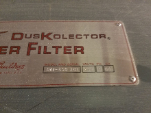 Used Hammond Cyclone with after filter cyclone model DK-1455