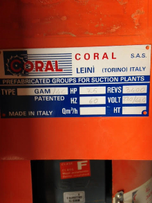 Coral 4 Bag Cyclone Dust Collector
