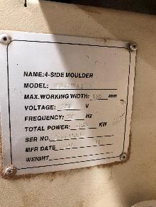 5 head feed thru moulder 