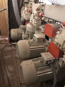 5 head feed thru moulder 