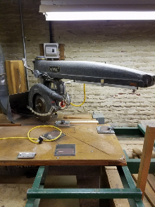 Used Dewalt model GE643 16" radial arm saw