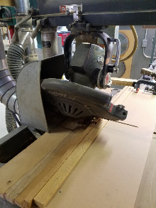 Used Dewalt model GE56 16" radial arm saw