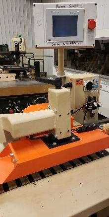 Larick model 390 shaper with floating spindle and autofeed