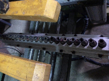 MASTERWOOD DOUBLE HEAD 42 SPINDLE LINE BORING MACHINE (Used)