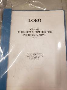 Lobo model CS4045 Auto Slide Shaper End  Matcher