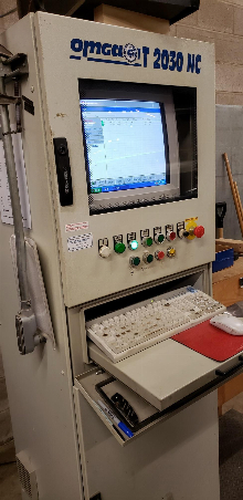 Omga T2030 NC Optimizing and defecting saw