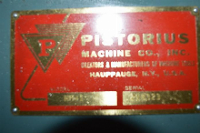 PISTORIUS HM1 Haunching Machine w InFeed and OutFeed SHAPER