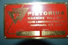 PISTORIUS HM1 Haunching Machine w InFeed and OutFeed SHAPER