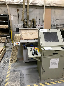TECHNO 59120 DUAL HEAD CNC ROUTER  USED