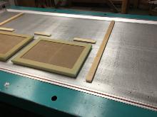 Great membrane press ready to move!