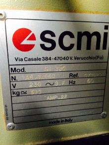SCMI Sliding Table Saw (Used)