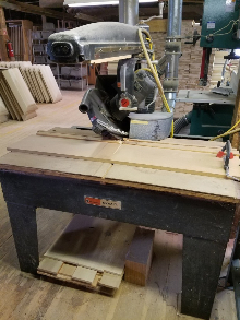 Used Dewalt model GE56 16" radial arm saw