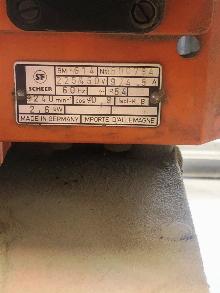 Scheer DB4 Horizontal Vertical Boring Machine