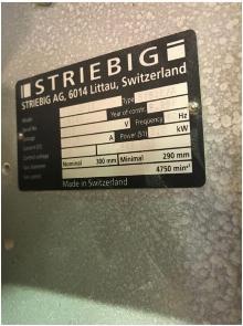 Striebig Optisaw 1  Vertical Panel Saw
