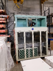 Superfici Twin Spray Automatic through feed spraying machine