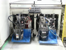 Superfici Twin Spray Automatic through feed spraying machine