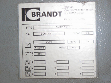 Brandt KDF 530C Pre-Mill and Corner-Rounding Used