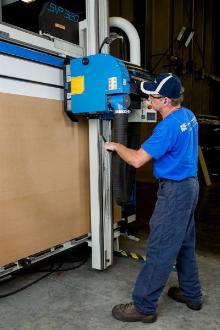 Putsch SVP 320 Vertical Panel Saw with Independent Scoring Motor