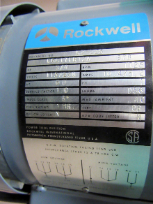 Used Rockwell Model 15-655 15" Variable Speed Drill Press