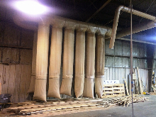 NORDFAB C-8000 CYCLONE COLLECTOR WITH NORDFAB CPS-20-9 AFTER FILTER