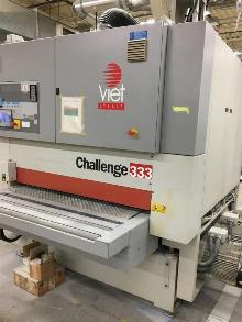 Viet model Challenge 3333 head 52 in  wide belt sander with a sectional sanding pad
